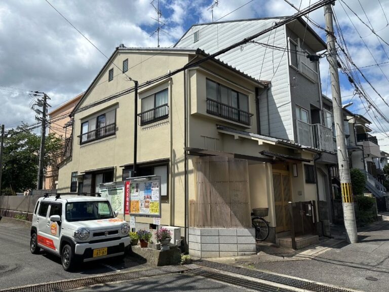京都市Ｔ様邸 外壁塗装工事の施工写真