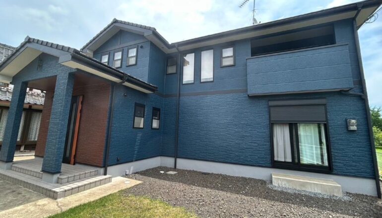 福知山市T様邸 外壁塗装の実際の施工写真