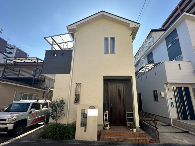 大津市Ｓ様邸 外壁・屋根塗装工事の施工写真