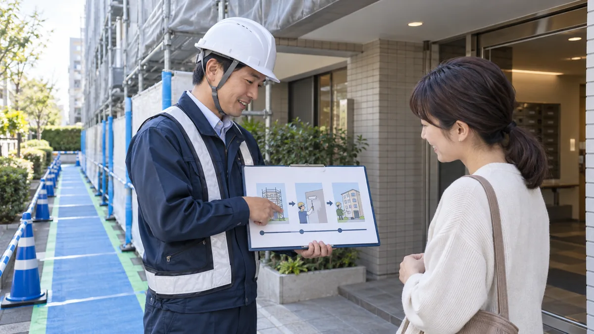 工事中の暮らしへの影響をご案内のイメージ